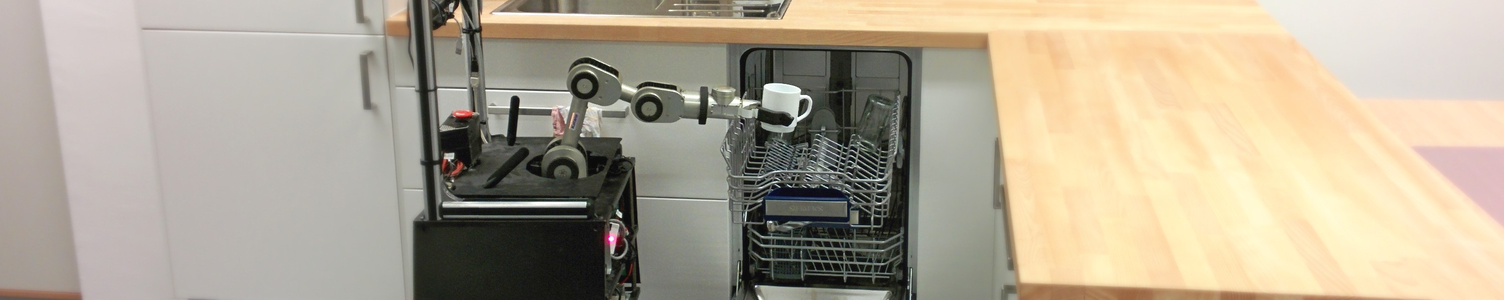 KBSG’s Caesar robot approaching dish washer